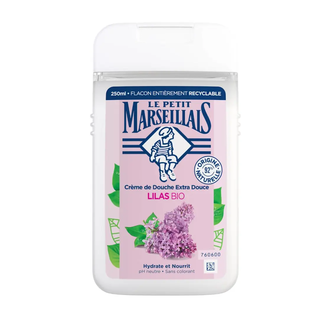 Crème de Douche Extra Douce Lilas BIO 250ml